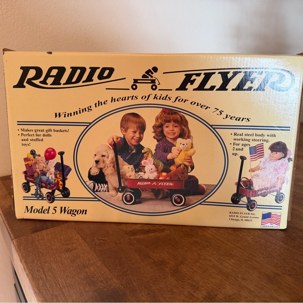 Radio Flyer - vintage never opened